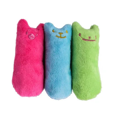 Cute plush toy for cats and kittens for chewing with Catnip