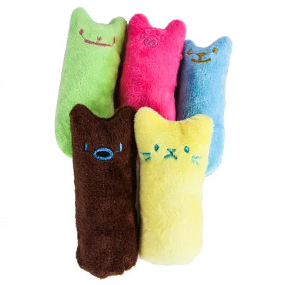 Cute plush toy for cats and kittens for chewing with Catnip