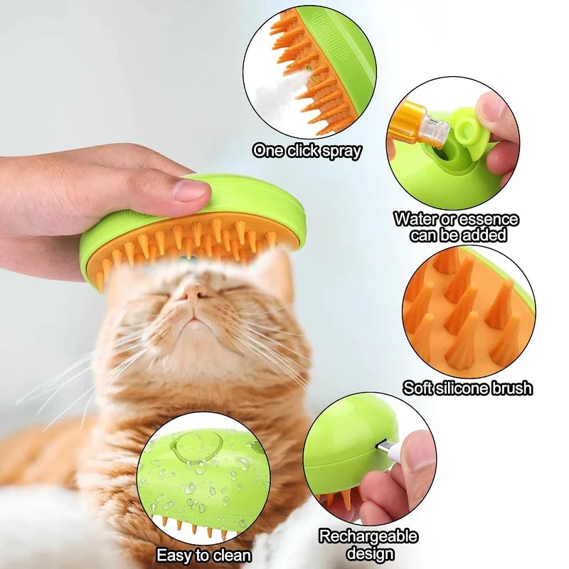 Pet brush and Spa Day Massager