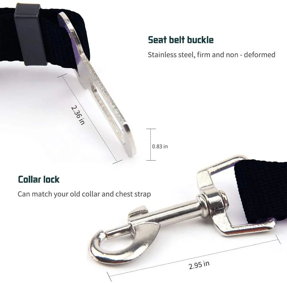 Car Safe Pet Seatbelt for Dogs and Cats