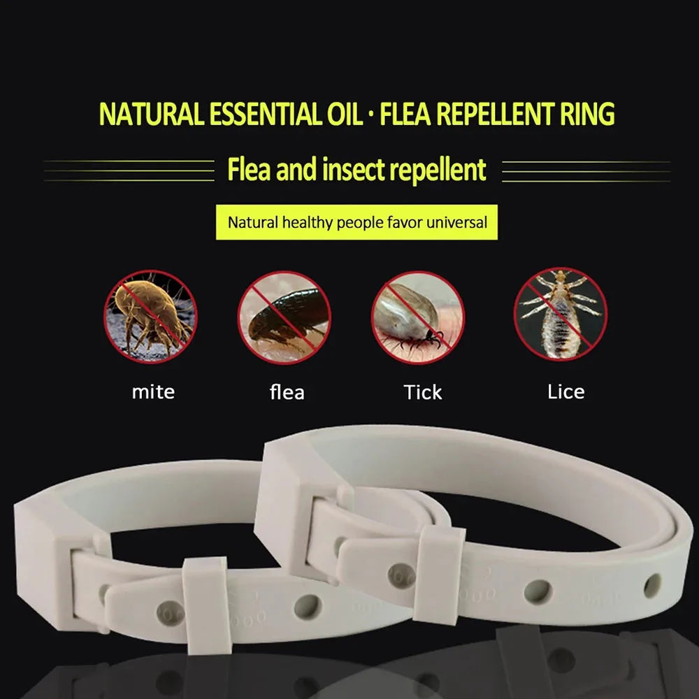 Stylish Flea and Tick Collar for Dogs and Cats